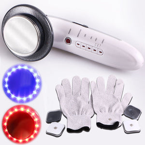 6 in 1 Ultrasound Cavitation EMS Body Slimming Massager Device Introduction Manual