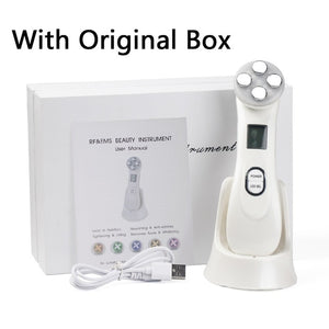 5 in 1 RF EMS LED Photon Mesotherapy Electroporation Skin Tightening Device